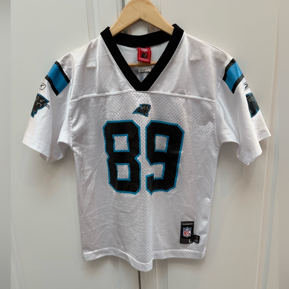 NFL Carolina Panthers Steve Smith Sr Jersey White